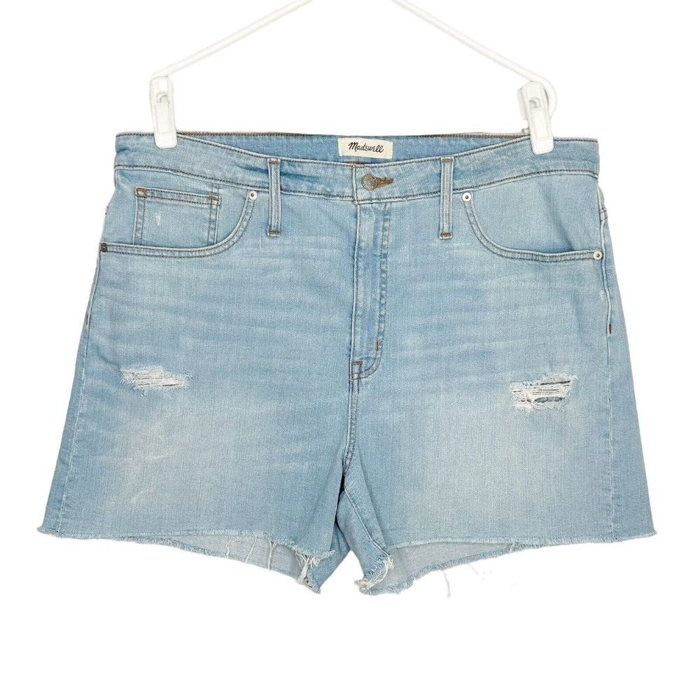 Madewell High Rise Denim Shorts Size 34